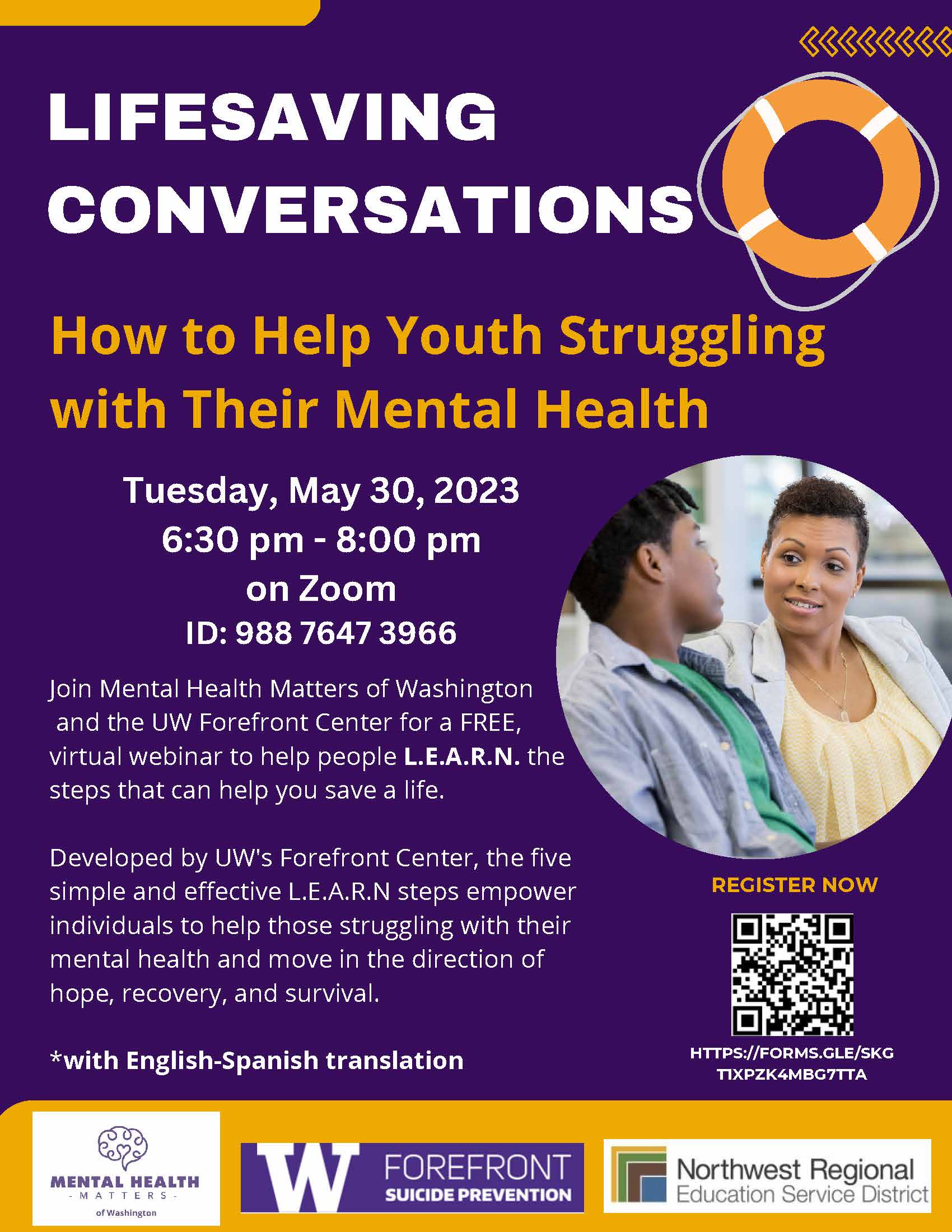 How to help youth struggling with their mental health free webinar